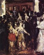 Edouard Manet Le bal de l'Opera oil painting artist